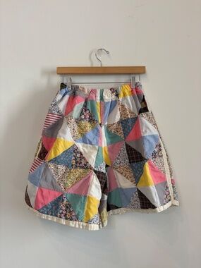 Upcycled Handmade Quilt Shorts